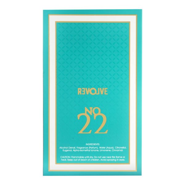 REVOLVE NO 22 Eau De Parfum: A Captivating Symphony of Sweet & Citrus Charm